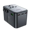 Мережевий зарядний пристрій Acefast Z1 PD UK | EU | US 75W 3xUSB-C | 2xUSB-A Black (Z1)