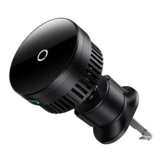 Автотримач з функцією бездротової зарядки Baseus MagPro 15W Black with MagSafe (C40164100121-00)