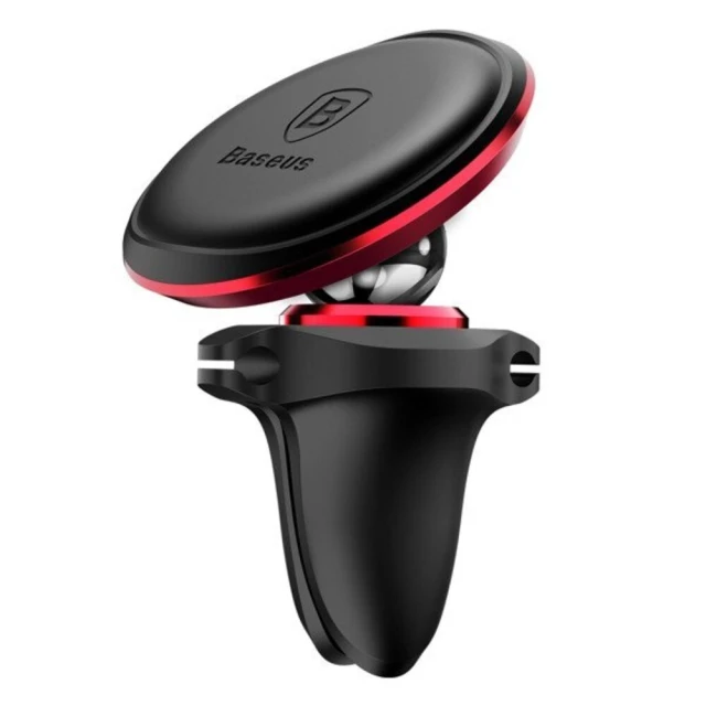 Автотримач Baseus Magnetic Air Vent Mount Red (C40141201913-00)