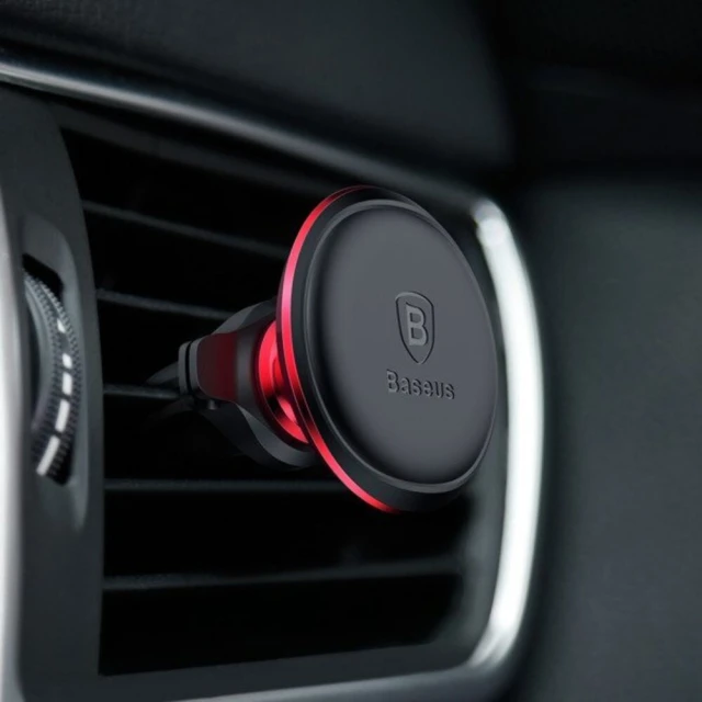 Автотримач Baseus Magnetic Air Vent Mount Red (C40141201913-00)