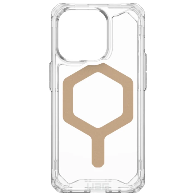 Чохол UAG Plyo для iPhone 15 Pro Ice Gold with MagSafe (114286114381)