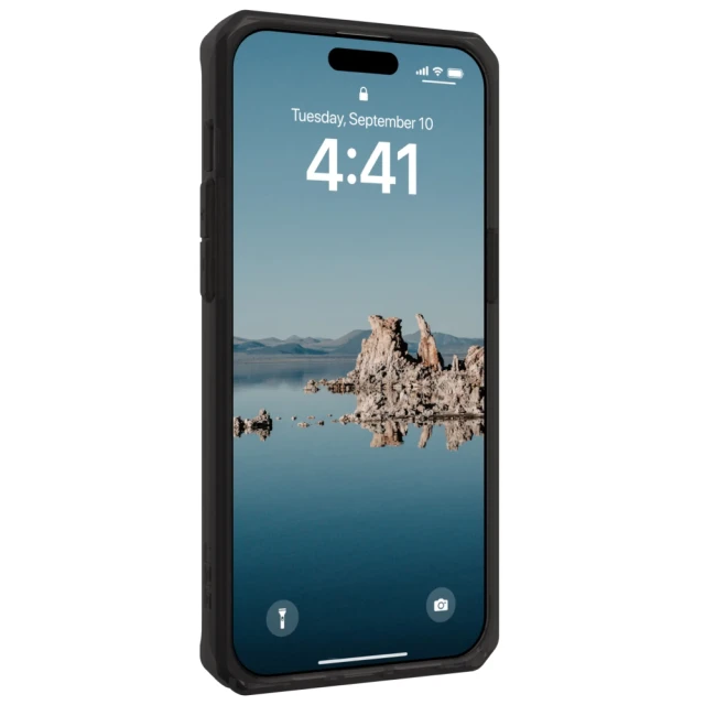 Чохол UAG Plyo для iPhone 15 Pro Max Black Bronze with MagSafe (114305114085)