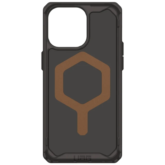 Чохол UAG Plyo для iPhone 15 Pro Max Black Bronze with MagSafe (114305114085)