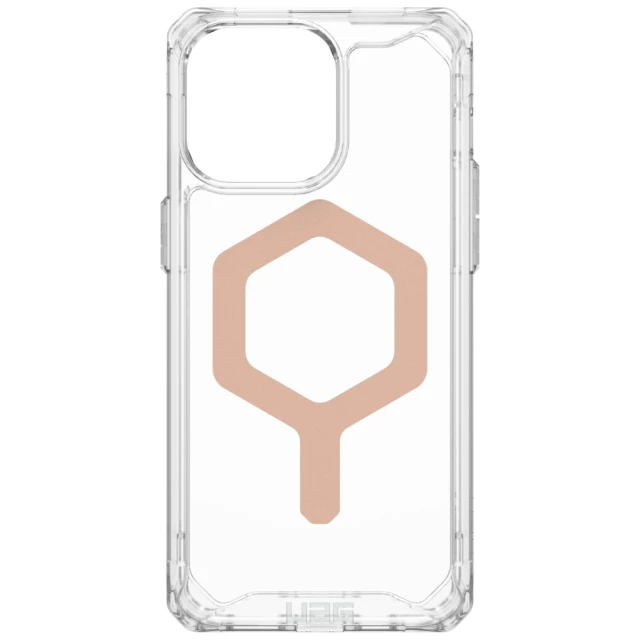 Чохол UAG Plyo для iPhone 15 Pro Max Ice Rose Gold with MagSafe (114305114348)