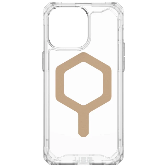 Чохол UAG Plyo для iPhone 15 Pro Max Ice Gold with MagSafe (114305114381)