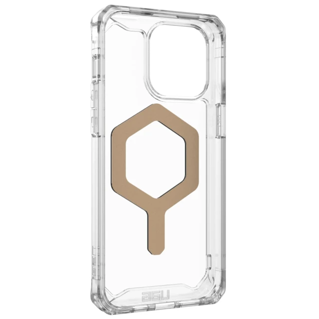 Чохол UAG Plyo для iPhone 15 Pro Max Ice Gold with MagSafe (114305114381)
