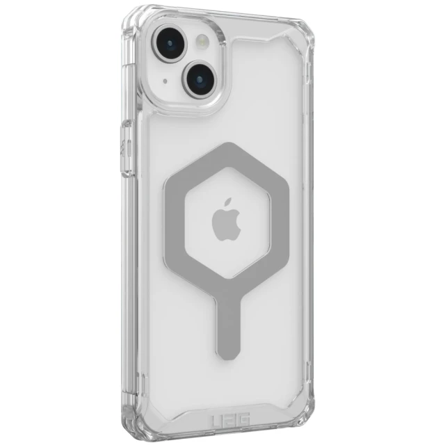 Чохол UAG Plyo для iPhone 15 Plus Ice Silver with MagSafe (114314114333)