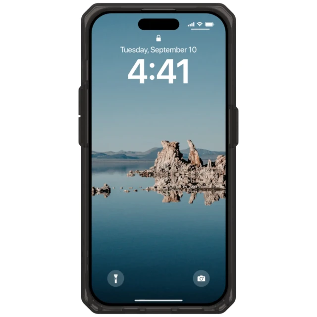 Чохол UAG Plyo для iPhone 15 Pro Black Bronze with MagSafe (114286114085)