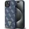 Чохол Guess 4G Triangle Metal Logo для iPhone 15 Plus | 14 Plus Blue (GUHCP15MPG4GPB)