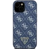 Чохол Guess 4G Triangle Metal Logo для iPhone 15 Plus | 14 Plus Blue (GUHCP15MPG4GPB)