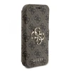 Чохол-книжка Guess 4G Metal Logo для iPhone 15 Pro Brown (GUBKP15L4GMGBR)