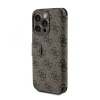 Чохол-книжка Guess 4G Metal Logo для iPhone 15 Pro Brown (GUBKP15L4GMGBR)