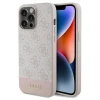 Чохол Guess 4G Stripe Collection для iPhone 14 Pro Pink (GUHCP14LG4GLPI)