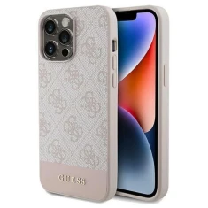 Чехол Guess 4G Stripe Collection для iPhone 14 Pro Pink (GUHCP14LG4GLPI)
