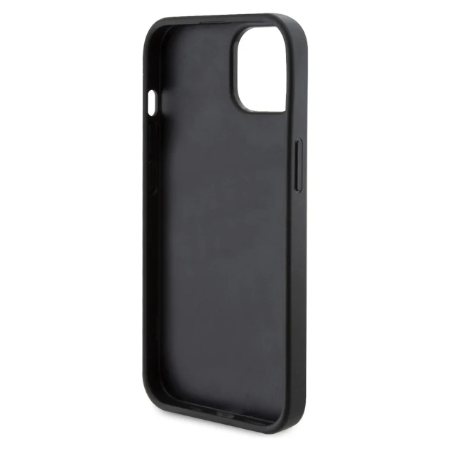 Чохол Guess 4G Triangle Metal Logo для iPhone 15 | 14 | 13 Black (GUHCP14SPG4GPK)