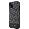 Чохол Guess GCube Stripes для iPhone 15 | 14 | 13 Black with MagSafe (GUHMP15SHGCFSEK)
