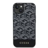 Чохол Guess GCube Stripes для iPhone 15 | 14 | 13 Black with MagSafe (GUHMP15SHGCFSEK)