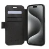 Чохол-книжка Guess 4G Metal Logo для iPhone 15 Pro Grey (GUBKP15L4GMGGR)