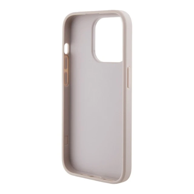 Чохол Guess 4G Stripe Collection для iPhone 15 Pro Pink (GUHCP15LG4GLPI)