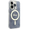 Чехол Guess IML 4G для iPhone 15 Pro Blue with MagSafe (GUHMP15LH4STB)