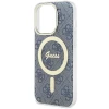 Чехол Guess IML 4G для iPhone 15 Pro Blue with MagSafe (GUHMP15LH4STB)