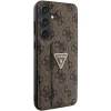 Чохол Guess Grip Stand 4G Triangle Strass для Samsung Galaxy S24 (S921) Brown (GUHCS24SPGS4TDW)