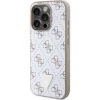Чохол Guess 4G Triangle Metal Logo для iPhone 15 Pro White (GUHCP15LPG4GPH)