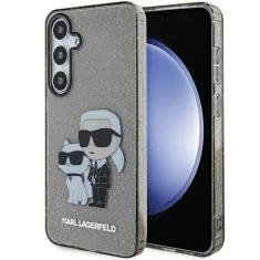 Чохол Karl Lagerfeld Glitter Karl & Choupette для Samsung Galaxy S24 Plus (S926) Black (KLHCS24MHNKCTGK)