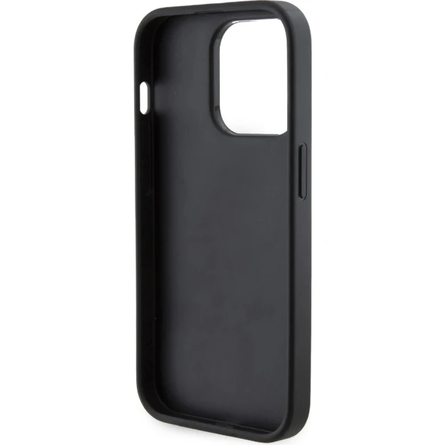 Чохол Guess 4G Triangle Metal Logo для iPhone 14 Pro Black (GUHCP14LPG4GPK)