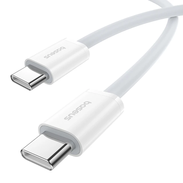 Кабель Baseus Superior Series ll USB-C to USB-C 30W 480Mb/s 2m White (P10365200211-01)