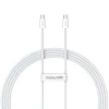 Кабель Baseus Superior Series ll USB-C to USB-C 30W 480Mb/s 2m White (P10365200211-01)