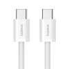 Кабель Baseus Superior Series ll USB-C to USB-C 30W 480Mb/s 2m White (P10365200211-01)