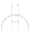 Кабель Baseus Superior Series ll USB-C to USB-C 30W 480Mb/s 1m White (P10365200211-00)