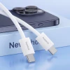 Кабель Baseus Superior Series ll USB-C to USB-C 30W 480Mb/s 1m White (P10365200211-00)