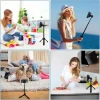 Универсальный штатив Tech-Protect L06S Bluetooth Selfie Stick Black with MagSafe (5906203691241)