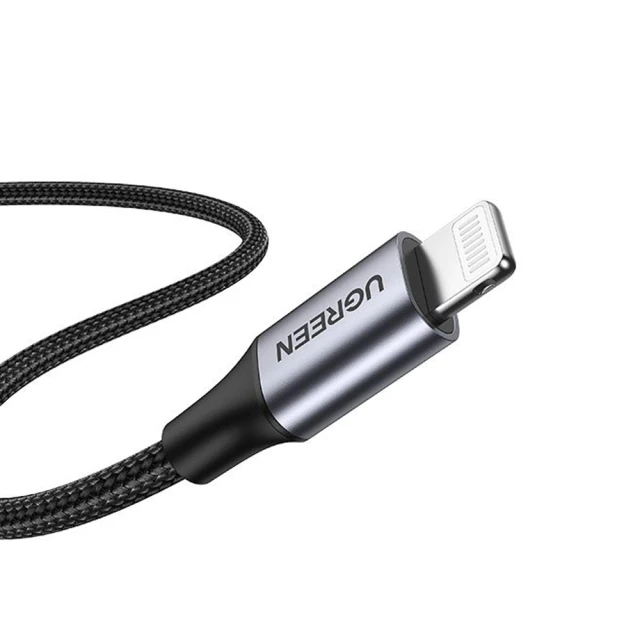 Кабель Ugreen USB-C to Lightning PD 18W 1m (6957303867592)