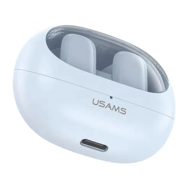 Беспроводные наушники Usams TD22 TD series TWS BT5.3 Blue (BHUTD02)