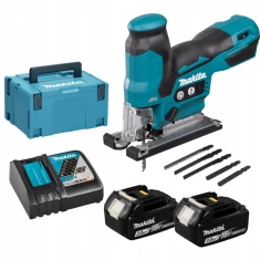 Вирізувач маятниковий Makita 18В, регульований/обороти, безщіточний, 2x3Ач (DJV185RFJ)
