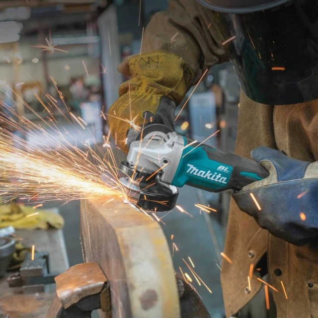 Кутова шліфмашина Makita 125 мм 18V BL XPT регульована оберти без акумулятора (088381853590)