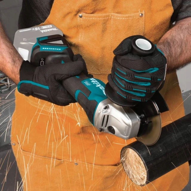 Кутова шліфмашина Makita 125 мм 18V BL XPT регульована оберти без акумулятора (088381853590)