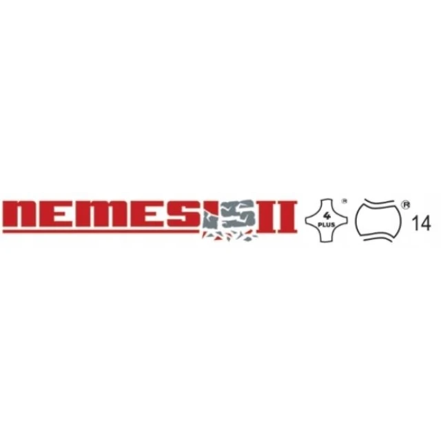 Сверло бетона Makita 16x215 SDS+ 4-гранное 4-спиральное Nemesis (E-14744)