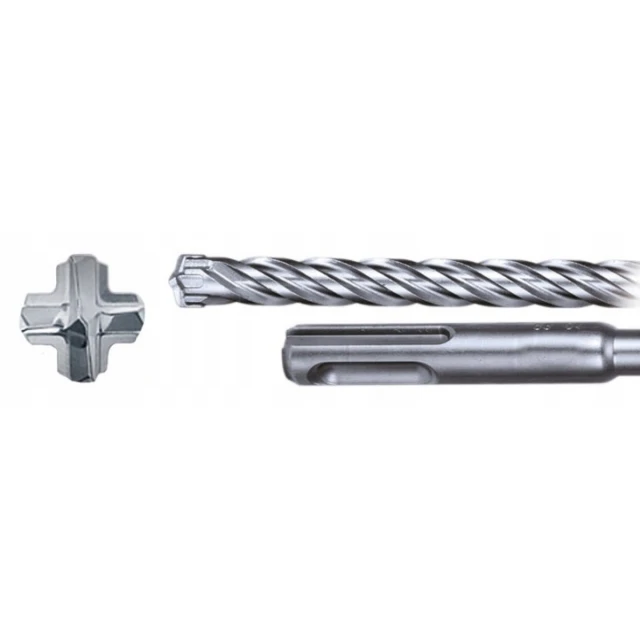 Свердло Makita 16x550 SDS+ 4-гранне 4-спіральне Nemesis (E-14788)