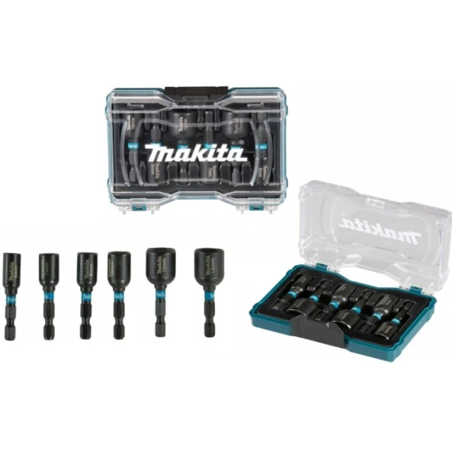 Головка магнитная комплект Makita 6-13 мм 6 шт (E-15768)