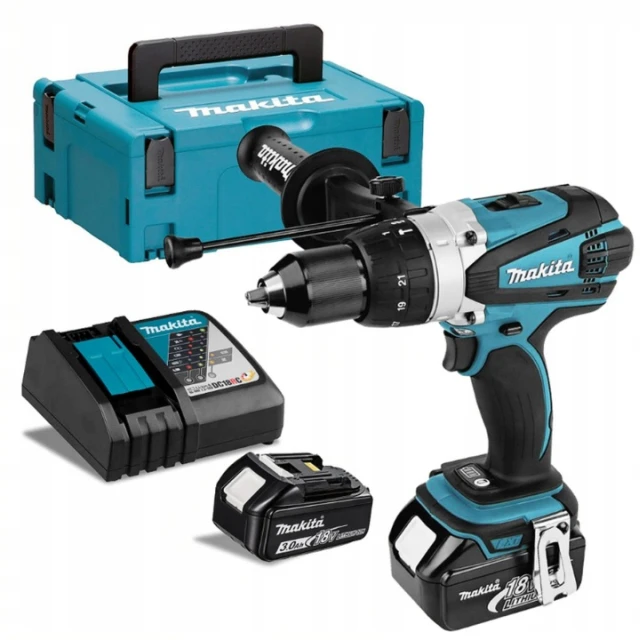 Шуруповерт Makita 18V ударний 91Nm XPT 2x3Ah MakPac (0088381653855)