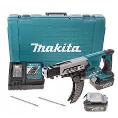 Шуруповерт Makita 18V 2x3Ah для G-K з магазином та валізкою (DFR550RFE)