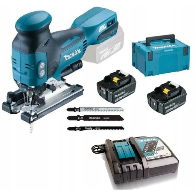 Лобзик Makita 18V 2×5Ah Makpac3 (0088381676700)