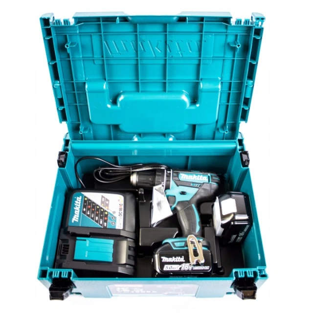 Шуруповерт Makita 18V ударний 62Nm 2x5Ah XPT LXT (088381813631)