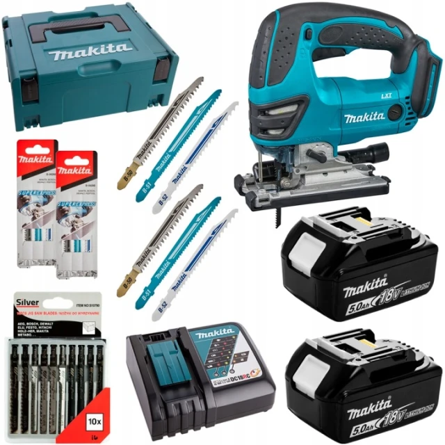 Лобзик Makita DJV180RTJ 18V 2×5Ah MAKPAC