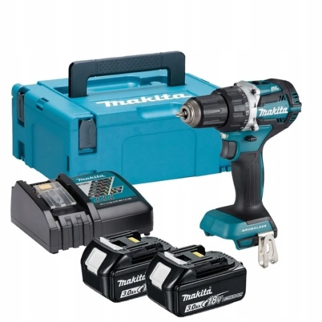 Шуруповерт Makita 18V LXT BL XPT 2x3Ah MAKPAC (0088381826358)