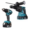 Набір Шуруповерт Makita DDF484 + Перфоратор DHR243 2x5Ah (DLX2191TJ)